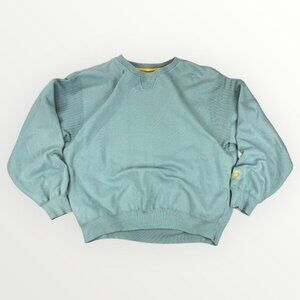Vintage Starter Sport Oversized Boxy Fit Mens Green Sweatshirt Crewneck Pullover